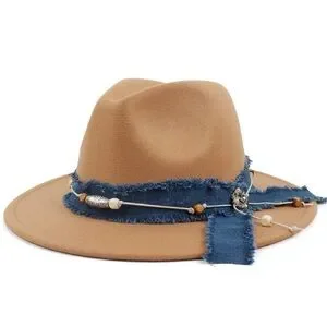 Passion of Essence | Accessories | Womens Camel Panama Hat  display picture 3